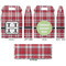 Red & Gray Plaid Gable Favor Box - Approval