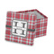 Red & Gray Plaid Gift Boxes with Lid - Parent/Main