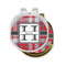 Red & Gray Plaid Golf Ball Marker Hat Clip - PARENT/MAIN