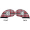 Red & Gray Plaid Golf Club Covers - APPROVAL