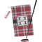 Red & Gray Plaid Golf Gift Kit (Full Print)