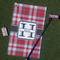 Red & Gray Plaid Golf Towel Gift Set - Main