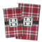 Red & Gray Plaid Golf Towel - PARENT (small and large)