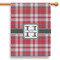 Red & Gray Plaid House Flags - Single Sided - PARENT MAIN