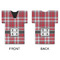 Red & Gray Plaid Jersey Bottle Cooler - APPROVAL