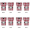 Red & Gray Plaid Jersey Bottle Cooler - Set of 4 - APPROVAL