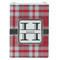 Red & Gray Plaid Jewelry Gift Bag - Gloss - Front