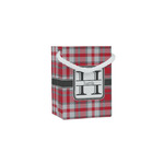 Red & Gray Plaid Jewelry Gift Bags (Personalized)