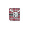 Red & Gray Plaid Jewelry Gift Bags - Matte (Personalized)