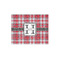 Red & Gray Plaid 110 pc Jigsaw Puzzle (Personalized)