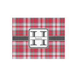 Red & Gray Plaid 252 pc Jigsaw Puzzle (Personalized)