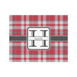 Red & Gray Plaid 500 pc Jigsaw Puzzle (Personalized)