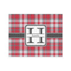 Red & Gray Plaid 500 pc Jigsaw Puzzle (Personalized)