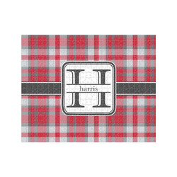 Red & Gray Plaid 500 pc Jigsaw Puzzle (Personalized)