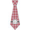 Red & Gray Plaid Just Faux Tie