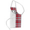 Red & Gray Plaid Kid's Aprons - Small - Main