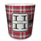 Red & Gray Plaid Kids Cup - Front