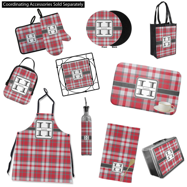 Red & Gray Plaid Kitchen Accessories & Decor