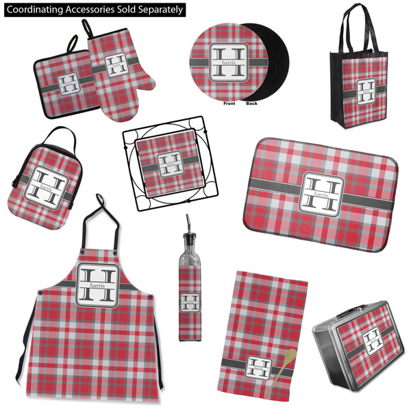 Red & Gray Plaid Kitchen Accessories & Decor