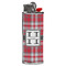 Red & Gray Plaid Case for BIC Lighters (Personalized)