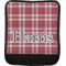 Red & Gray Plaid Luggage Handle Wrap (Approval)