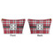 Red & Gray Plaid Makeup Bag Approval