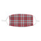 Red & Gray Plaid Kid's Cloth Face Mask
