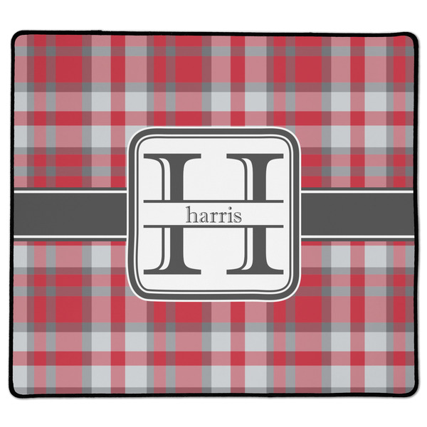 Red & Gray Plaid Medium Gaming Mats - APPROVAL