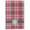 Red & Gray Plaid Microfiber Dish Towel - APPROVAL