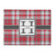 Red & Gray Plaid Microfiber Screen Cleaner (Personalized)