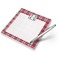 Red & Gray Plaid Notepad (Personalized)
