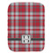 Red & Gray Plaid Old Burp Flat