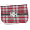 Red & Gray Plaid Old Burp Folded