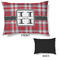 Red & Gray Plaid Outdoor Dog Beds - Large - APPROVAL