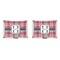 Red & Gray Plaid  Outdoor Rectangular Throw Pillow (Front and Back)