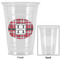 Red & Gray Plaid Party Cups - 16oz - Approval