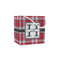 Red & Gray Plaid Party Favor Gift Bags - Gloss (Personalized)