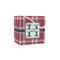 Red & Gray Plaid Party Favor Gift Bag - Matte - Main