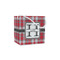 Red & Gray Plaid Party Favor Gift Bags - Matte (Personalized)