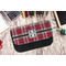 Red & Gray Plaid Pencil Case - Lifestyle 1