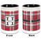 Red & Gray Plaid Pencil Holder - Black - approval