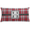 Red & Gray Plaid Pillow Case (Personalized)