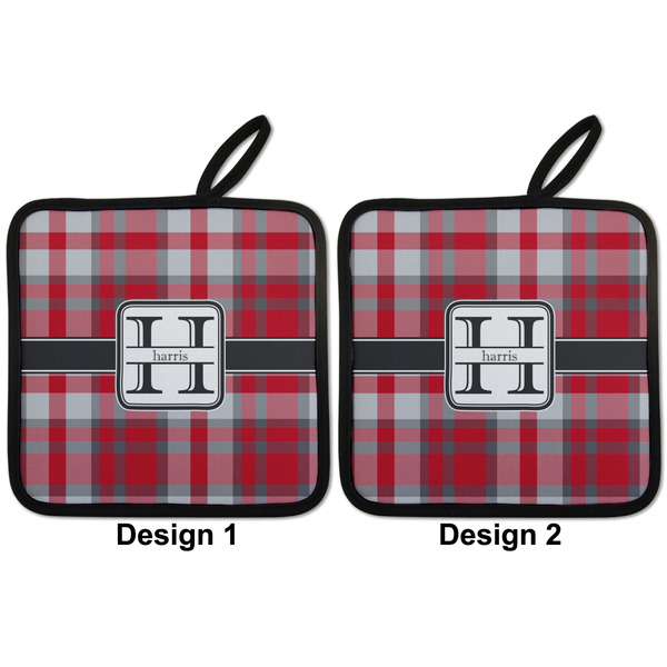 Red & Gray Plaid Pot Holders - Set of 2 APPROVAL