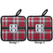 Red & Gray Plaid Pot Holders - Set of 2 APPROVAL