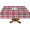 Red & Gray Plaid Tablecloths (Personalized)