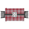 Red & Gray Plaid Tablecloth - 58"x58" (Personalized)
