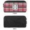 Red & Gray Plaid Shoe Bags - APPROVAL
