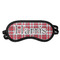 Red & Gray Plaid Sleeping Eye Mask (Personalized)
