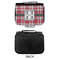 Red & Gray Plaid Small Travel Bag - APPROVAL
