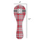 Red & Gray Plaid Spoon Rest Trivet - APPROVAL